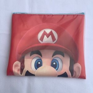 Nintendo Red Mario Zipper Pouch